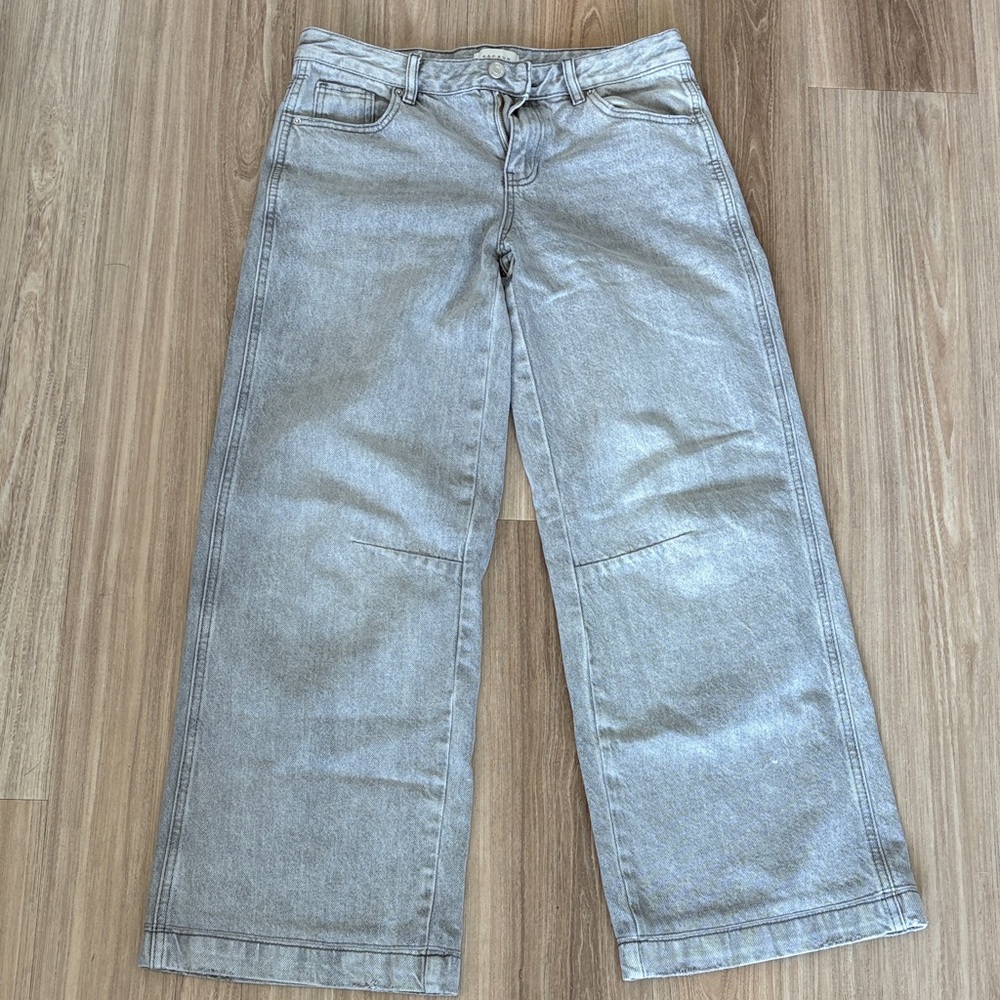 PacSun Low Rise Jeans in Light Gray